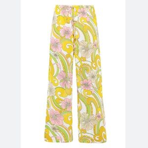 CIN CIN floral pants Size S